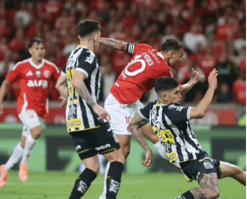 Santos empata com o Inter fora de casa e continua na zona de rebaixamento