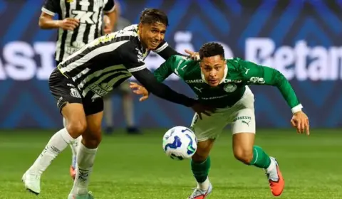 Santos vê risco de rebaixamento subir para 50% após derrota para o Palmeiras
