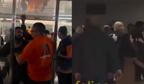 Show no estádio do Corinthians tem bomba, disparos, briga e portão quebrado