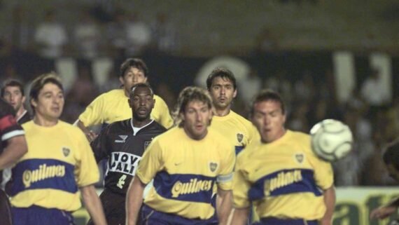 Atlético e Boca Juniors (foto: Jorge Gontijo/Estado de Minas)