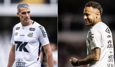 Técnico do Santos aponta Neymar como ‘líder’ e comenta titularidade nas partidas finais