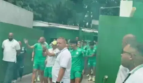 Torcida do Palmeiras faz festa em clima de final: ‘Libertadores é obsessão’