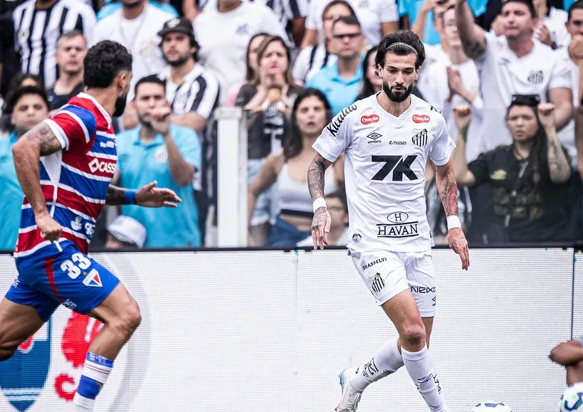 Santos empate Fortaleza Brasileirão