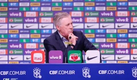 Ancelotti não descarta Neymar na Copa, mas ressalta: ‘Tem que estar 100%’