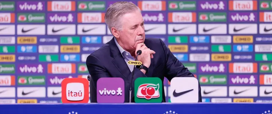 Ancelotti não descarta Neymar na Copa, mas ressalta: ‘Tem que estar 100%’