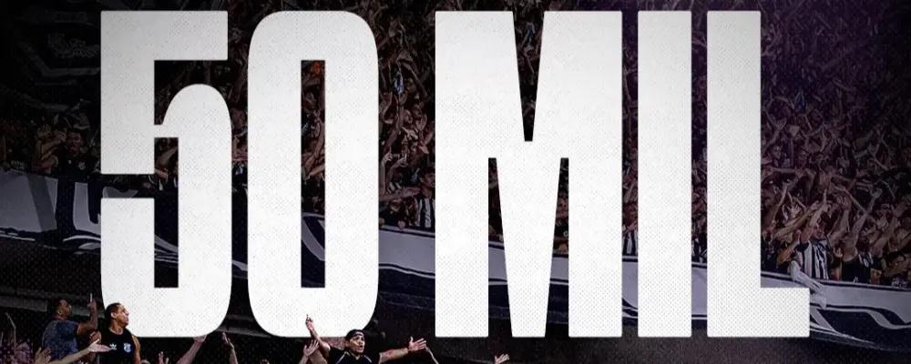 Ceará confirma 50 mil torcedores para decisão contra o Palmeiras