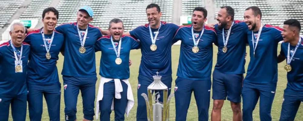 Ex-Fluminense, Fred vence primeira final disputada como treinador no Fortaleza