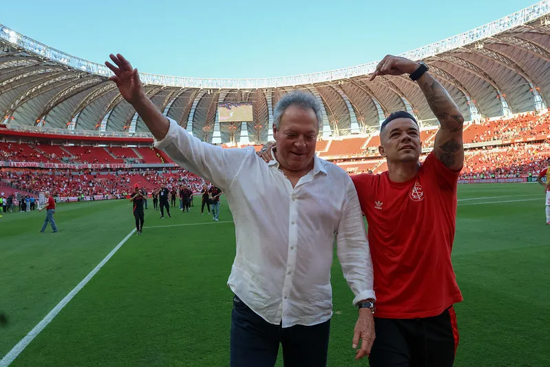 A mística de Abel para salvar o Internacional da Série B em 2026 (Foto: Ricardo Duarte / Internacional)