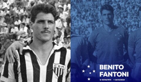 Atlético e Cruzeiro lamentam morte de Benito Fantoni, ex-zagueiro