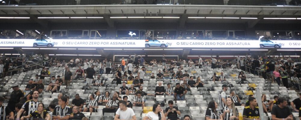 Atlético tem queda de público e vê receita com ingressos despencar em 2025