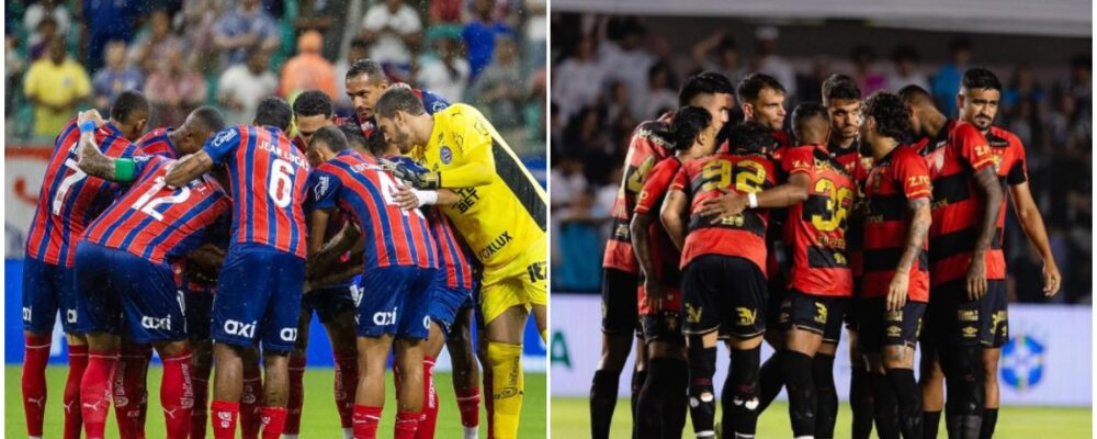 Bahia x Sport: onde assistir, horário e escalações pelo Brasileiro