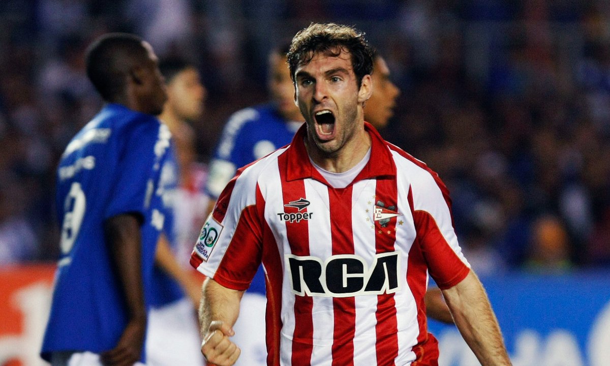 Mauro Boselli, campeão da Libertadores com o Estudiantes (foto: REUTERS/Washington Alves)
