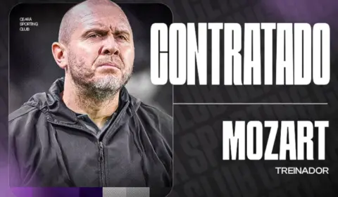 Ceará anuncia Mozart como novo técnico para a temporada 2026