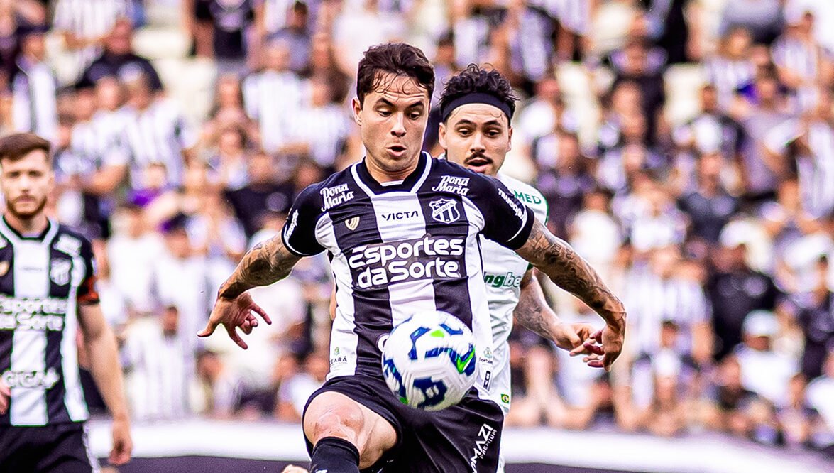 Lance de Ceará x Palmeiras (foto: Gabriel Silva/Ceará SC)