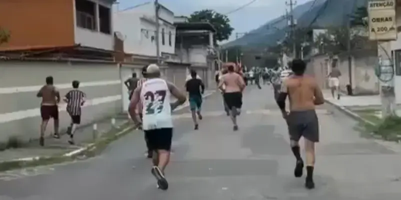 Copa do Brasil: Briga de torcidas deixa ferido antes de Fluminense x Vasco