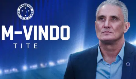 Cruzeiro anuncia Tite como novo treinador até o fim de 2026