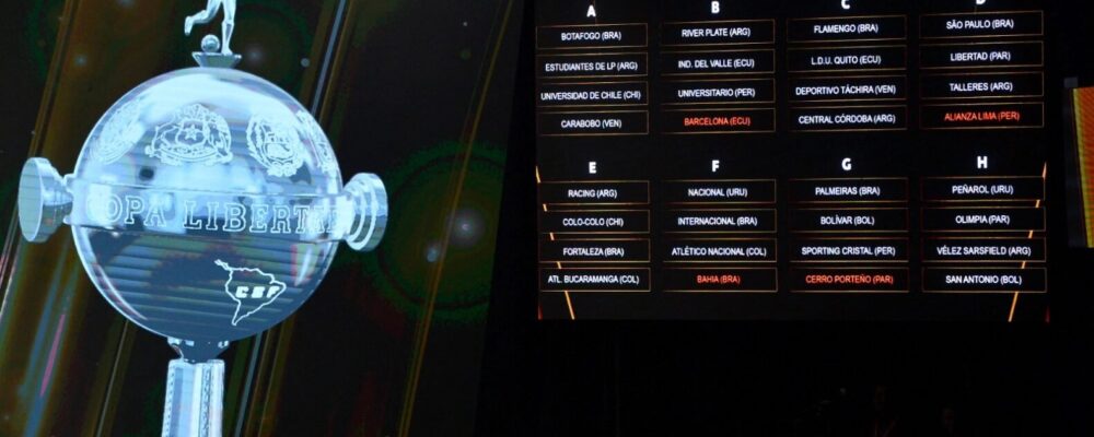 Cruzeiro pode cair em grupo da morte no sorteio da Libertadores; veja potes