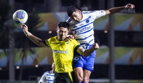 Cruzeiro se despede de jogador e faz agradecimento: ‘Desejamos êxito’