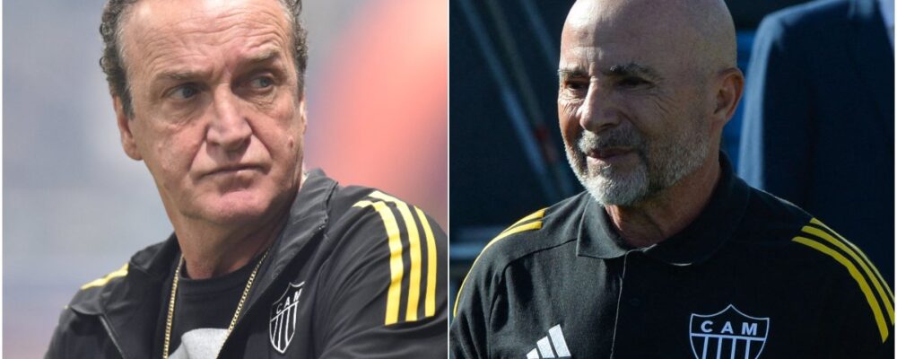 Cuca x Sampaoli: com qual técnico o Atlético teve melhor aproveitamento no Brasileiro?