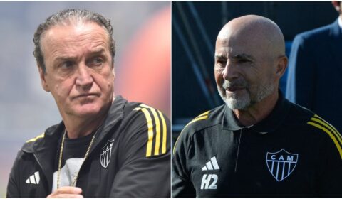 Cuca x Sampaoli: com qual técnico o Atlético teve melhor aproveitamento no Brasileiro?