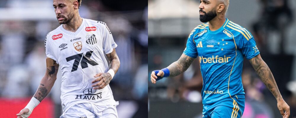 Dublador desvenda provocação de Neymar a Gabigol em Santos x Cruzeiro