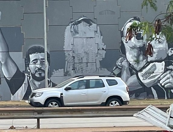 Mural Alvinegro, do Galo (foto: Reprodução)