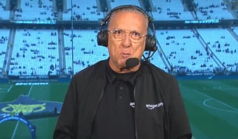 Galvão chama jogador de ‘Chernobyl’ em transmissão de jogo da Copa do Brasil