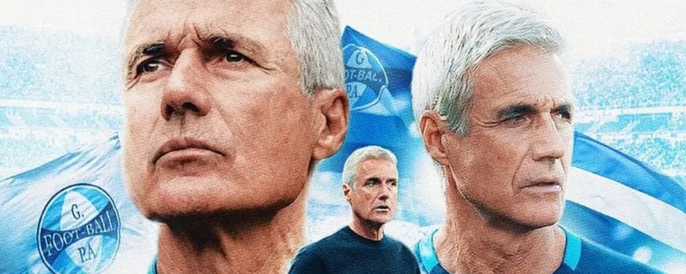 Grêmio anuncia a contratação do técnico Luís Castro