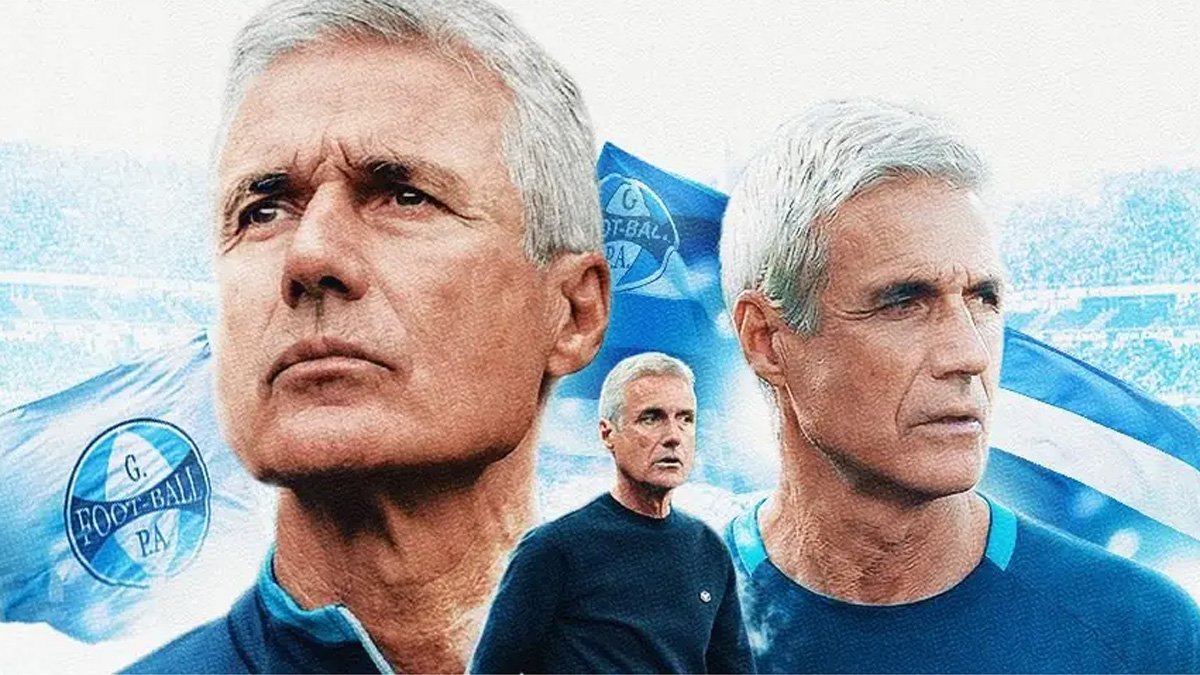 Luís Castro é o novo técnico do Grêmio (foto: Divulgação/Grêmio)