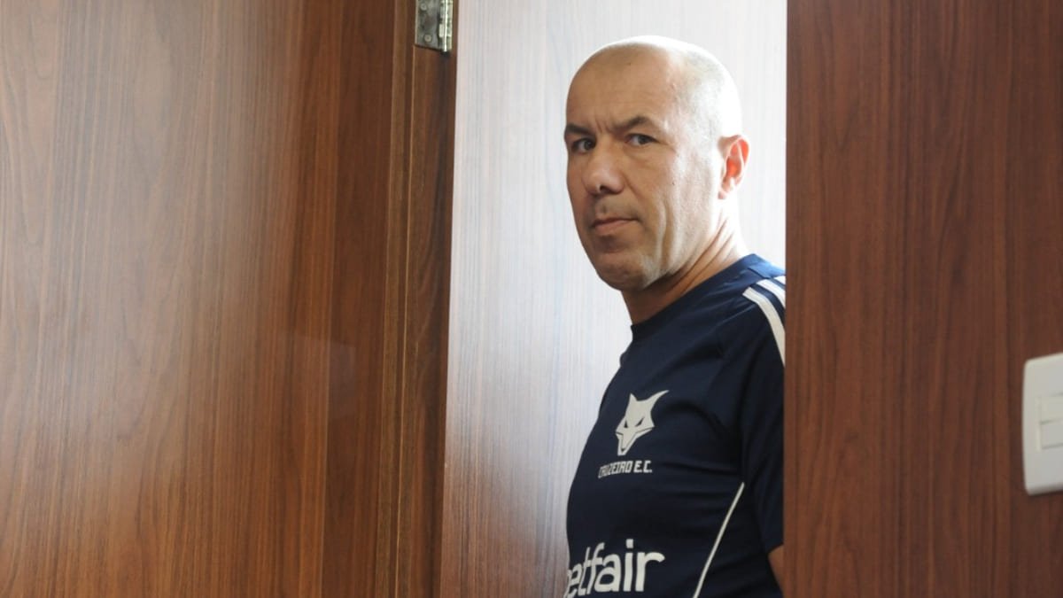 Leonardo Jardim, ex-técnico do Cruzeiro (foto: Alexandre Guzanshe/EM/D.A. Press)