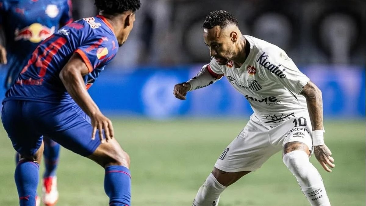 Santos x Bragantino (foto: Raul Baretta/Santos)