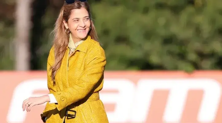 Leila Pereira defende 3º mandato no Palmeiras e cita Real Madrid: “Mesmo presidente há 20 anos”