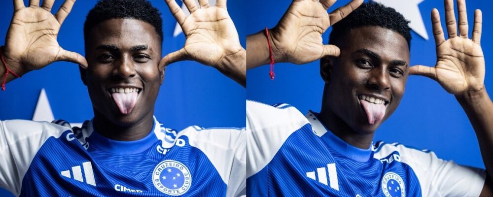 Néiser homenageia Neymar em chegada ao Cruzeiro