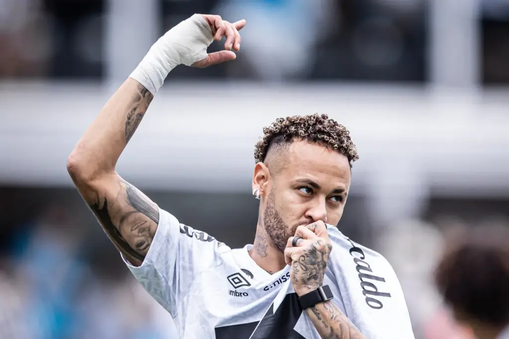 Neymar faz desabafo após jogar lesionado: 'Foi no limite' (Fotos: Raul Baretta/ SFC)