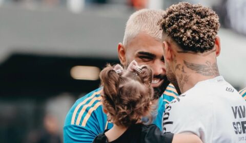 Neymar manda recado para Gabigol após vitória do Santos sobre Cruzeiro