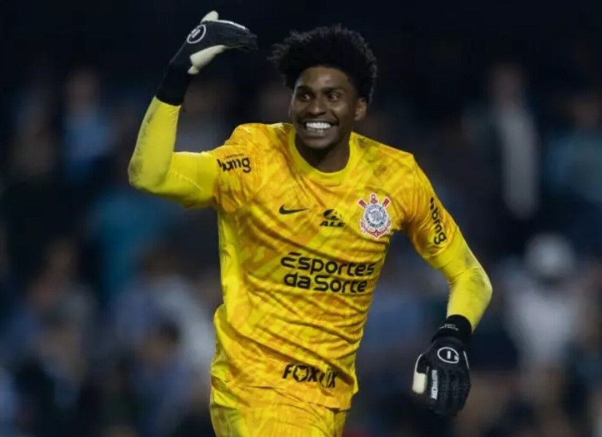 Hugo Souza, do Corinthians (foto: Rodrigo Coca/Agência Corinthians)