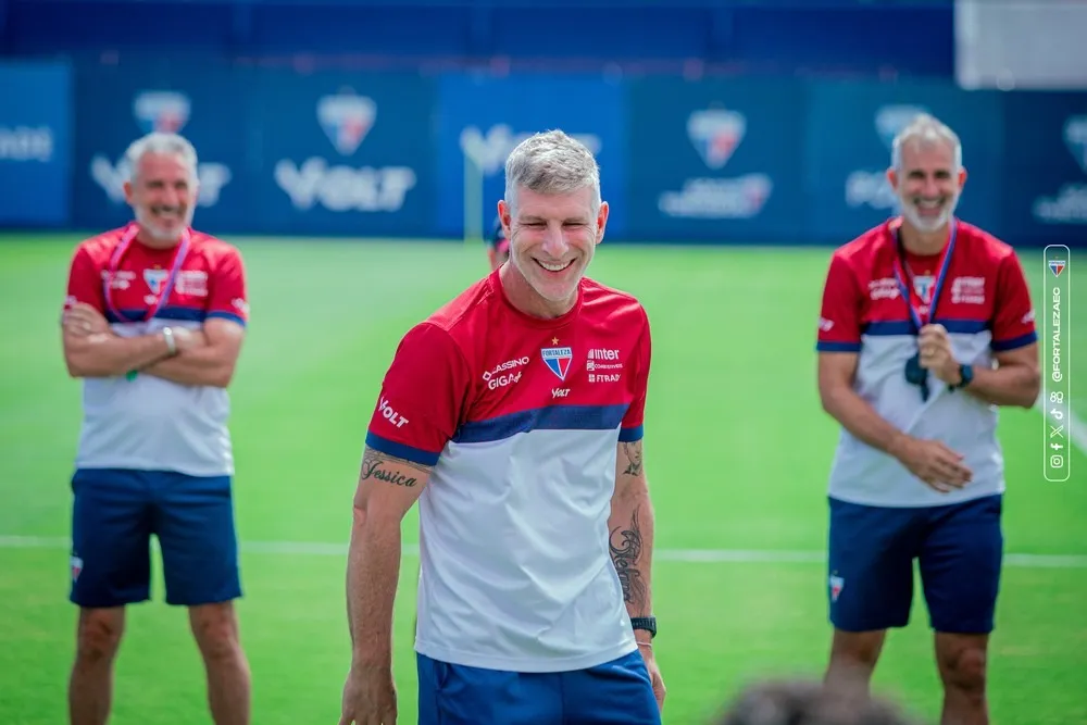 Palermo destaca força e união do Fortaleza na luta contra o rebaixamento (Foto: Mateus Lotif/FEC)