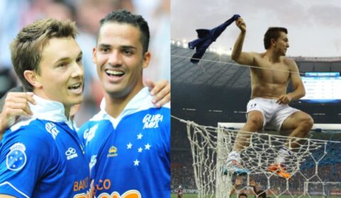 ‘Pé quente’ e multicampeão: veja fotos raras de Dagoberto pelo Cruzeiro
