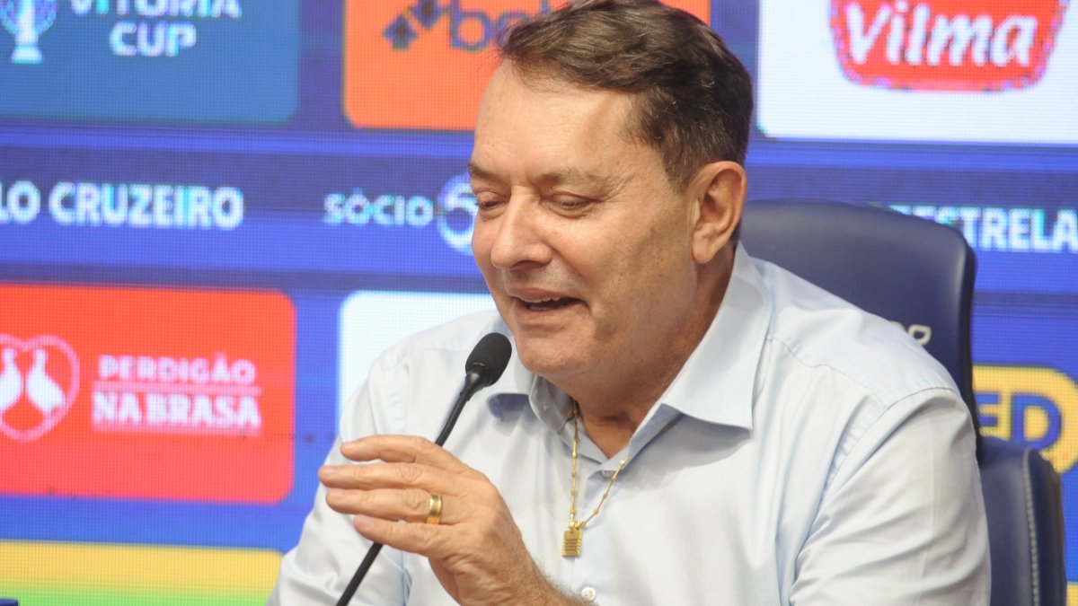 Pedrinho, dono da SAF do Cruzeiro (foto: Alexandre Guzanshe/EM/D.A Press)