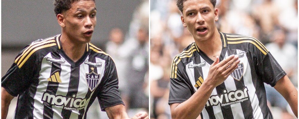 Qualidades, curiosidades e mais: conheça os gêmeos que se destacam na base do Atlético