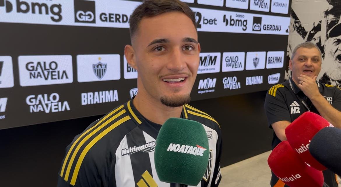 João Marcelo, novo atacante do Atlético (foto: Lucas Bretas/No Ataque)