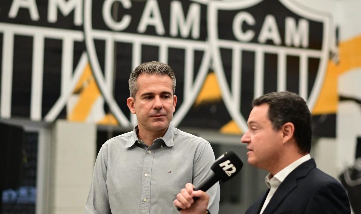 Rafael Menin elogiou trajetória de Victor no Atlético (foto: Leandro Couri/EM/D.A.Press)