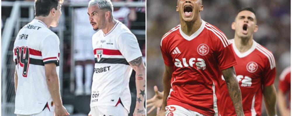 São Paulo x Internacional: onde assistir, horário e escalações pelo Brasileiro