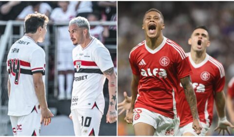 São Paulo x Internacional: onde assistir, horário e escalações pelo Brasileiro