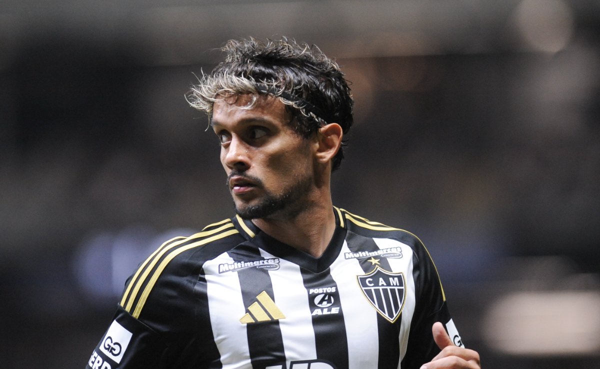 Gustavo Scarpa, meio-campista do Atlético (foto: Alexandre Guzanshe/EM/D.A. Press)