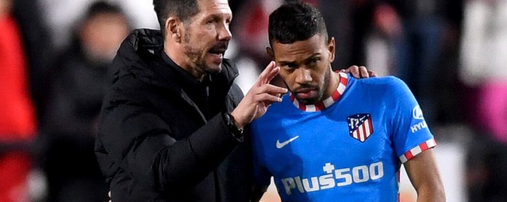 Simeone já elogiou novo reforço do Atlético: ‘Tem condições extraordinárias’