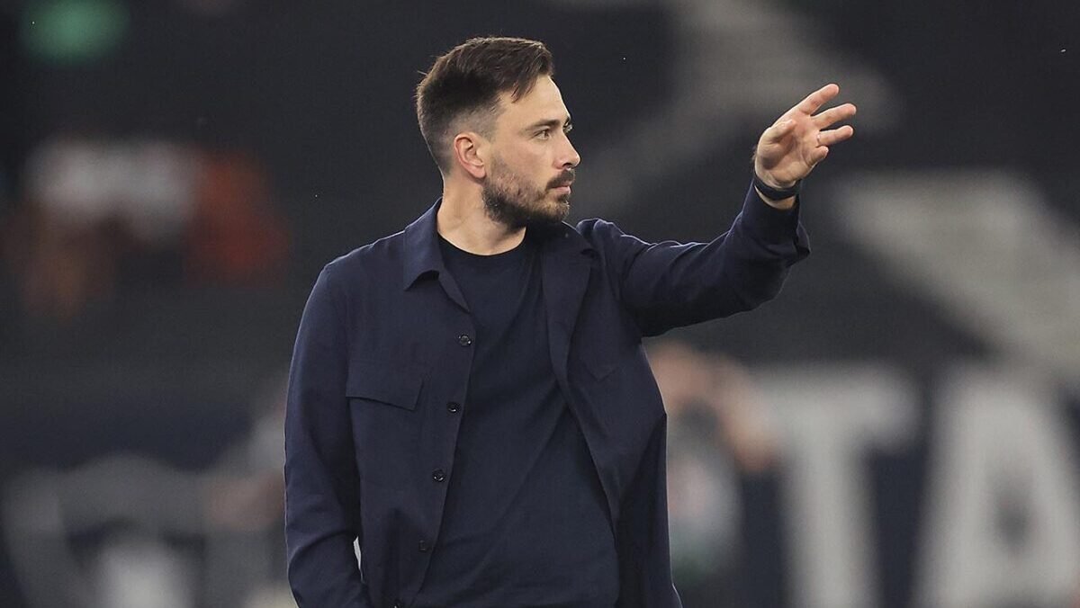 Davide Ancelotti durante jogo do Botafogo (foto: Vitor Silva/Botafogo)