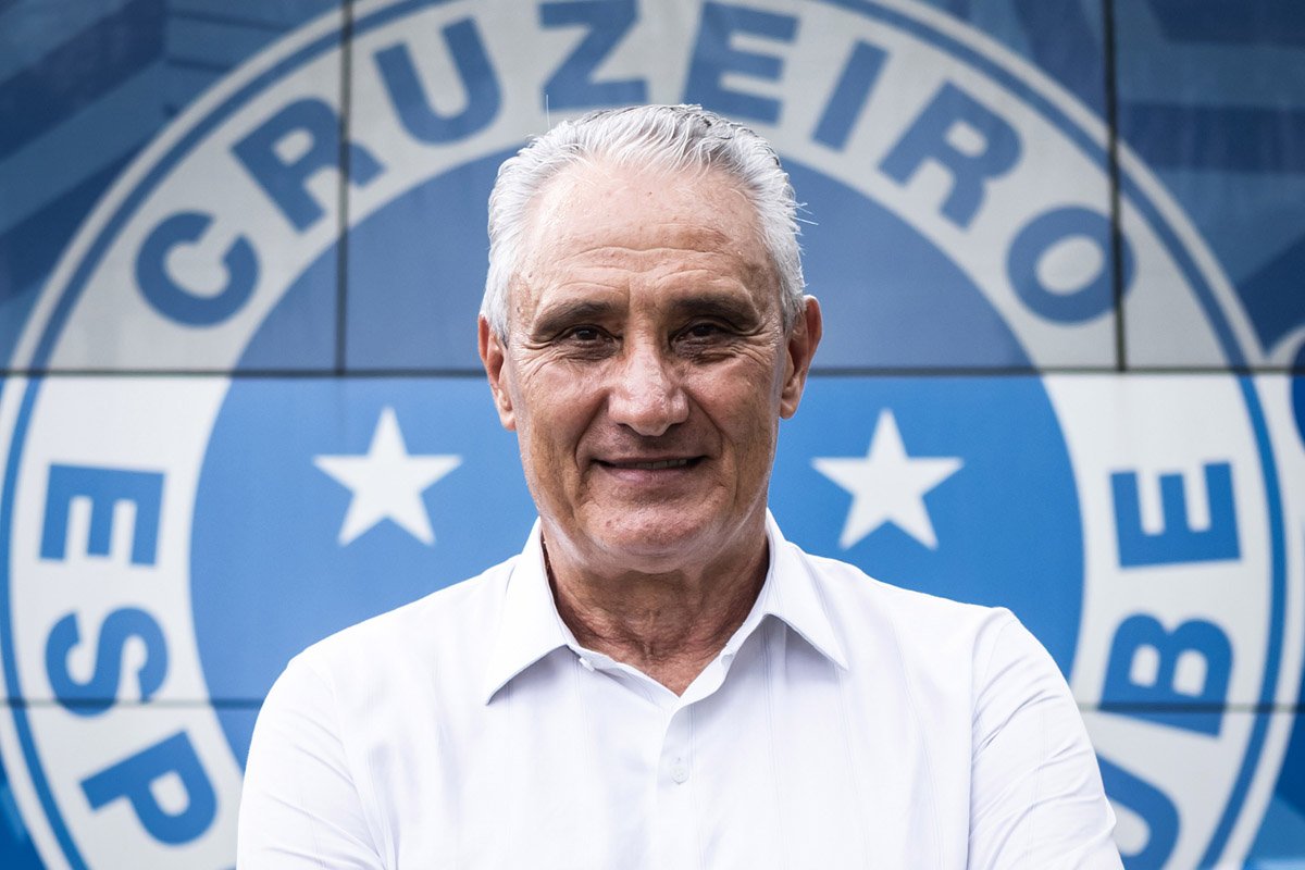 Tite é o novo técnico do Cruzeiro (foto: Gustavo Aleixo/Cruzeiro)