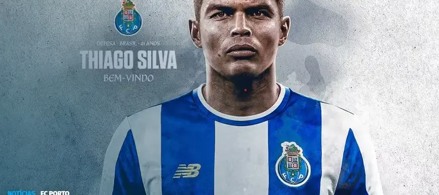 Thiago Silva retorna ao futebol europeu e assina com o Porto até 2026