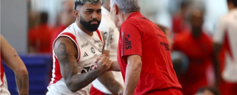 Tite e Gabi no Cruzeiro: atritos começaram na Seleção e ganharam proporção no Flamengo